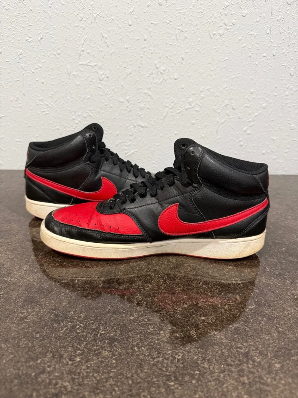 Nike Court Vision DM‎ 8682-001 Men’s Mid-Top Sneakers Size 9.5